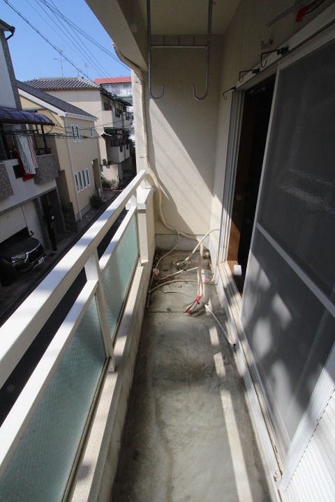 招提南町1丁目19-9　賃家 ベランダ