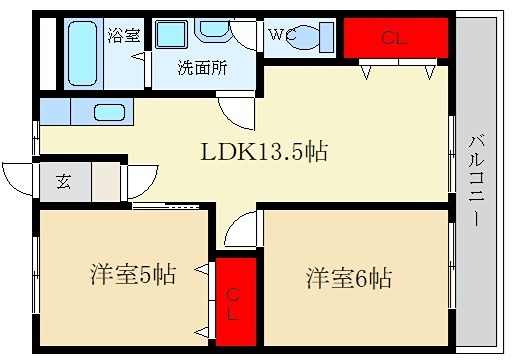 レジデンス松栄I 間取り