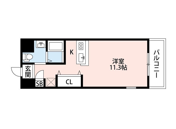 シャンテー御殿山二番館 間取り