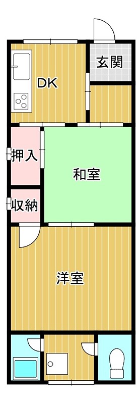 清谷マンション 間取り
