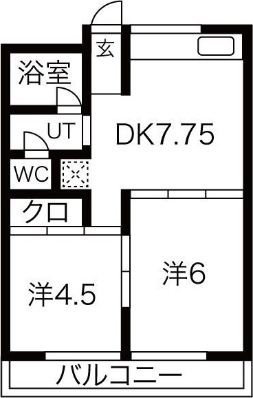 コーポ三樹 間取り