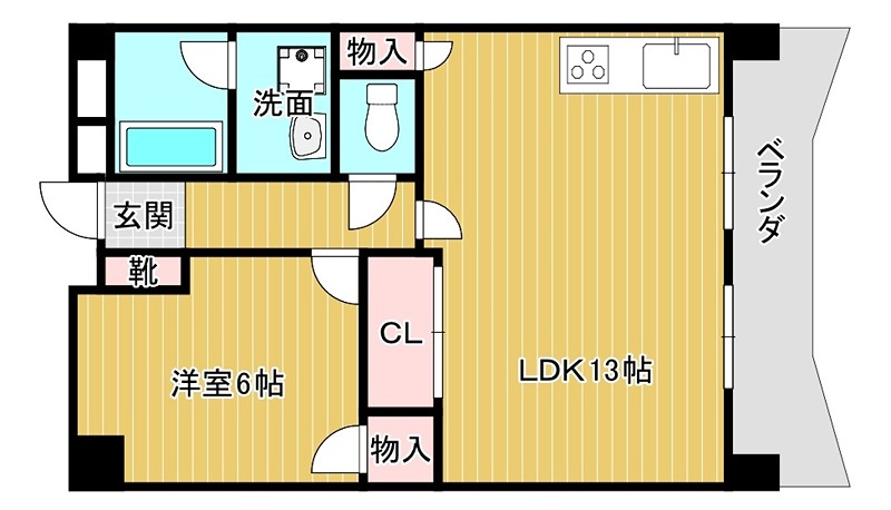グランデあんご 間取り