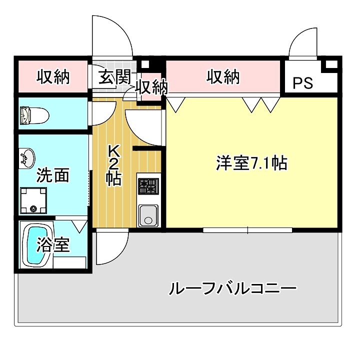 ダブルツリー7番館 間取り
