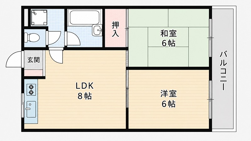 ルアージュＡ棟 間取り