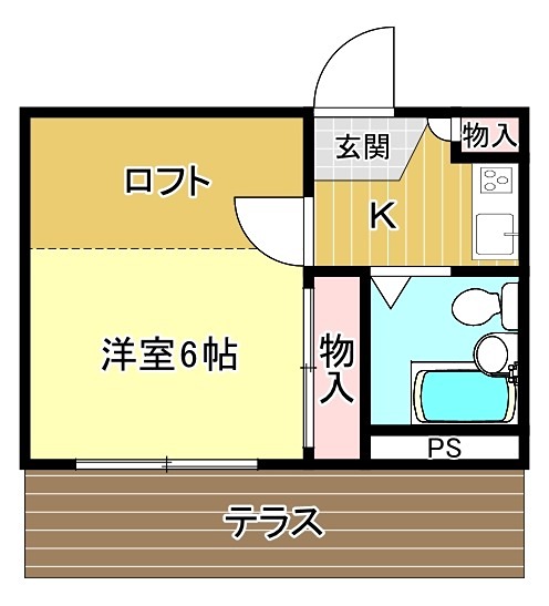 ハイツマルシェⅡ 間取り