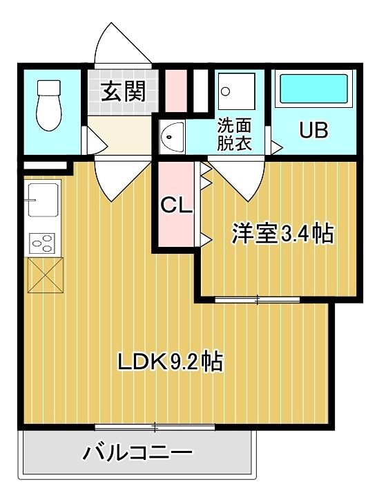 Reterasu光善寺 間取り