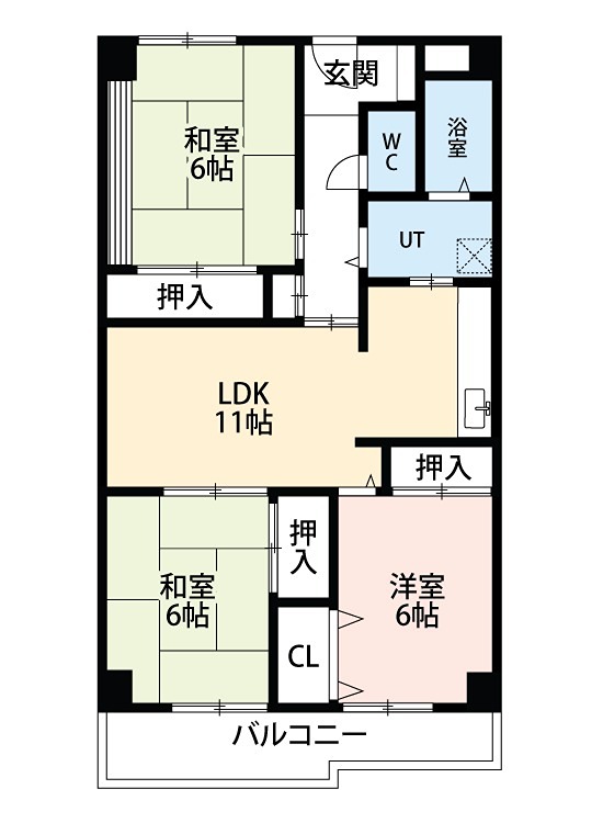 香里園ヒルズ 間取り