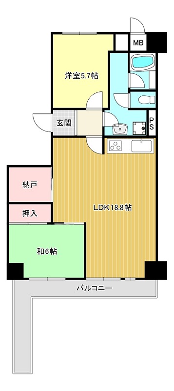 くずはニューハイツ 間取り
