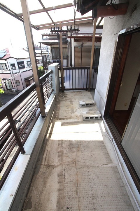 貸家 枚方市津田元町３丁目 ベランダ