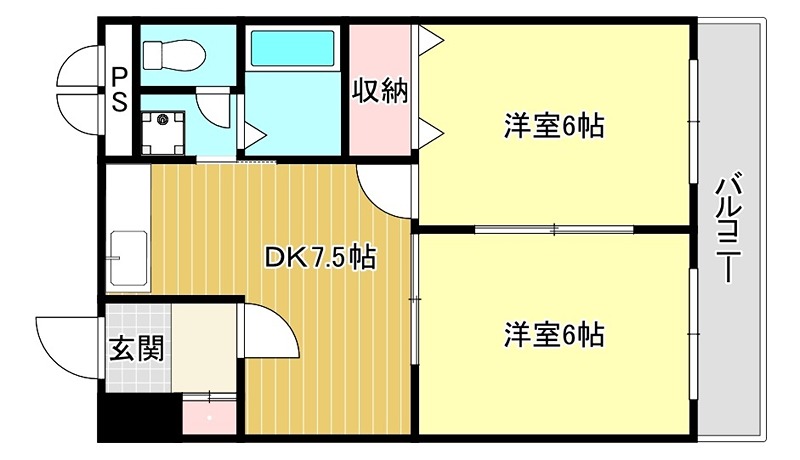 レオハイム春日山 間取り