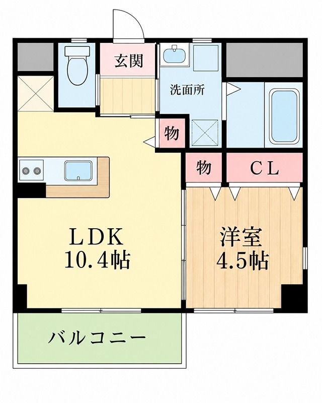 ユグドラシルハザマ 間取り