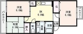 橋内ハイツ 間取り