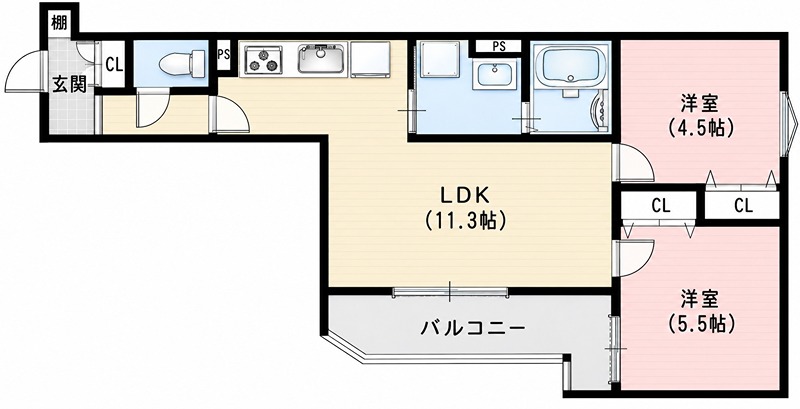ラモーナ出口 間取り