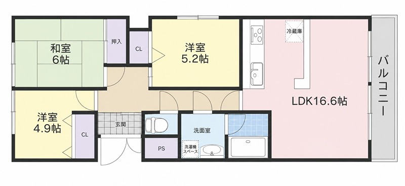 サンプラーサ 間取り