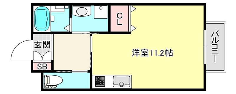 ルシアUEKI　 間取り