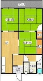 谷嶋ハイツ 間取り
