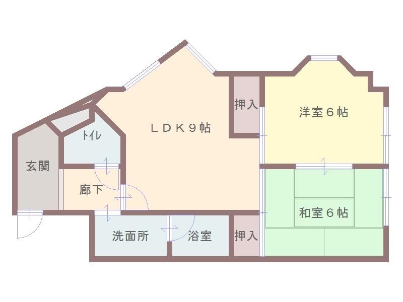 ＮＳマンションⅢ 間取り