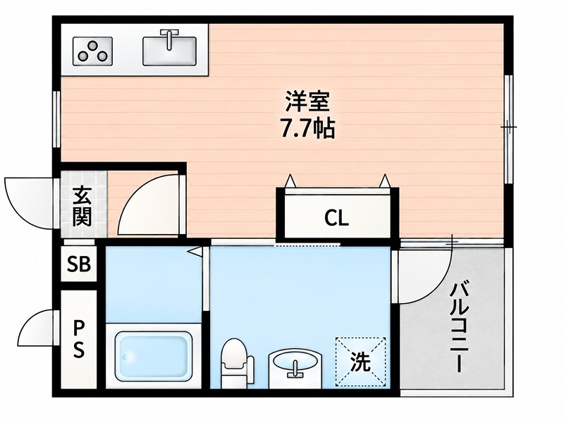 シャンテー宮之阪 間取り