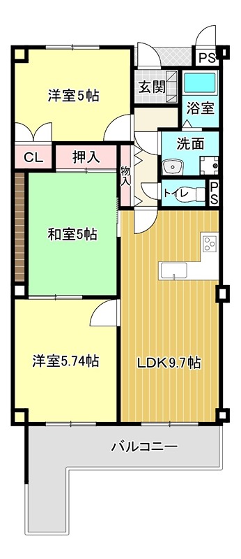 アカンサス二番館 間取り