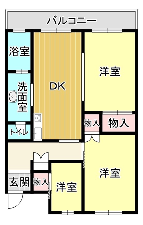 リーガルメゾン枚方 間取り