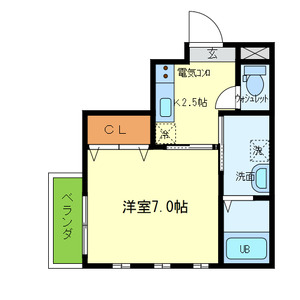 グランメールⅠ 間取り