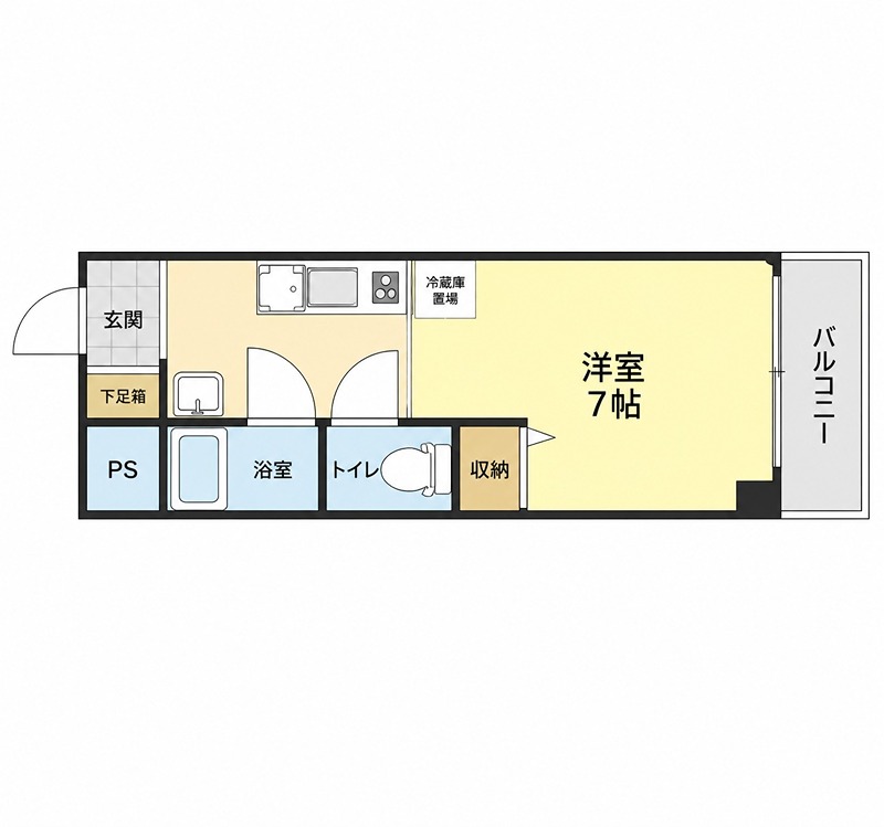 サンドールⅡ山口 間取り