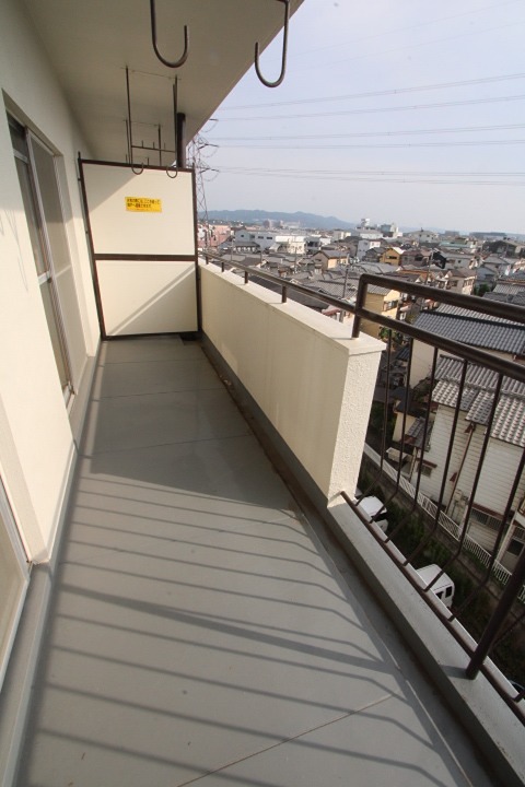 家具町ハイツ ベランダ