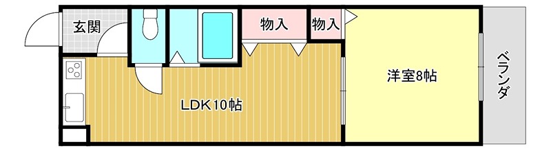 レオハイム長尾３ 間取り