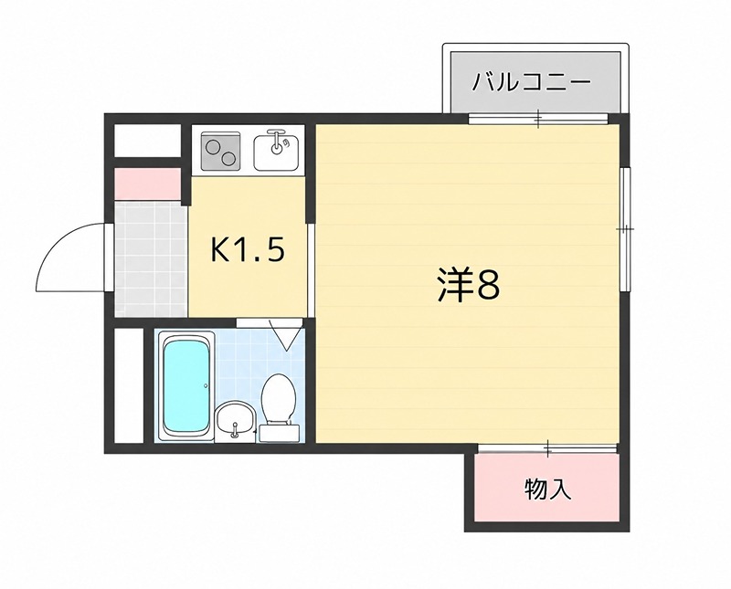ジョイフルくずはⅠ 間取り