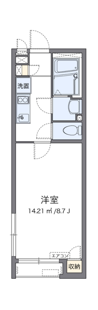 クレイノラ　ルーチェ 間取り