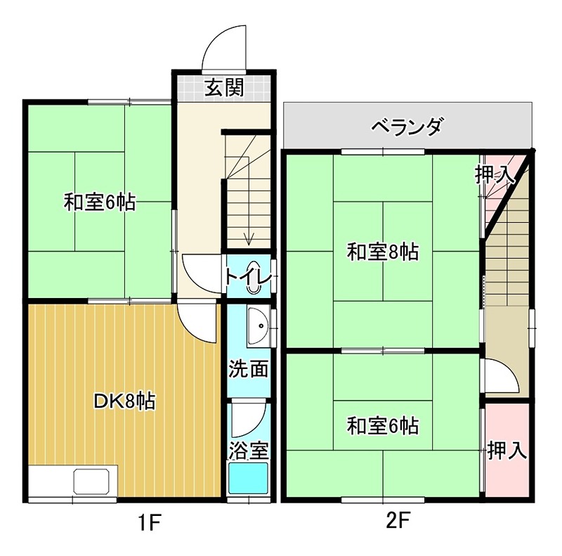 田中ハウス7号 間取り