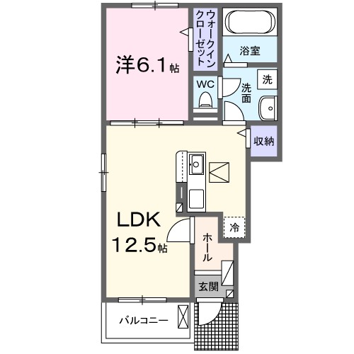 メゾン　ド　ルポ 間取り