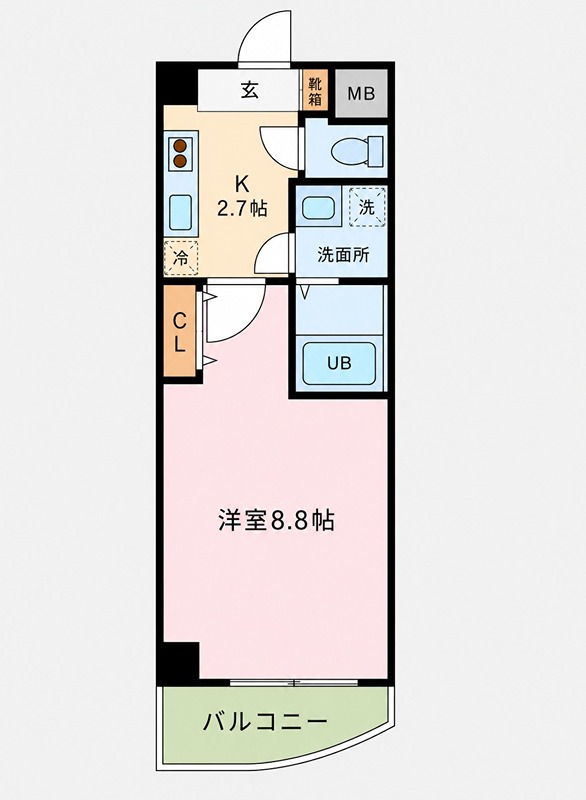 ル　セルクル 間取り