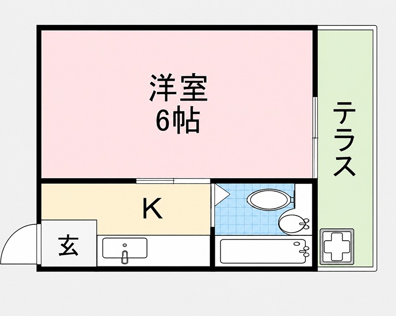 レインボーコアⅡ 間取り