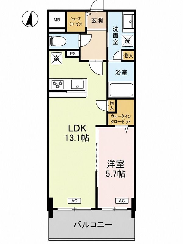 アンシャンテ岡本町 間取り