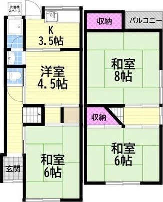須山町56-8戸建 間取り