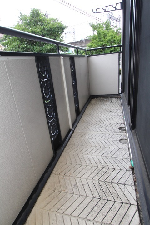 クレベール西禁野 ベランダ