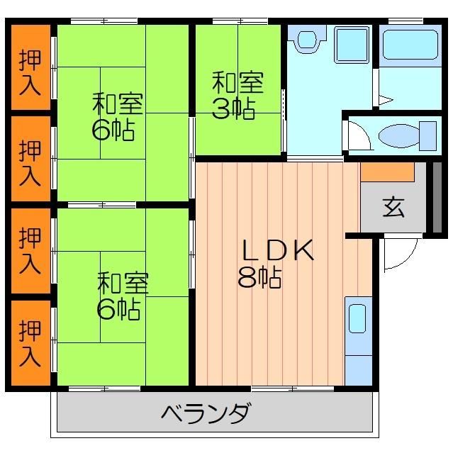プライブ香里園 間取り