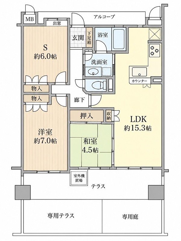 ネバーランドくずは東山 間取り