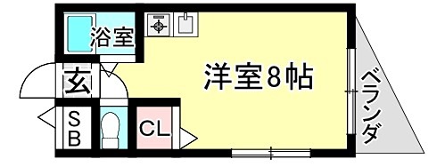 シャンテー津田 間取り