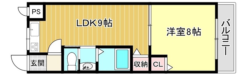 レオハイム長尾３ 間取り