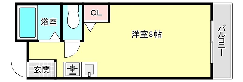 レオハイム長尾３ 間取り