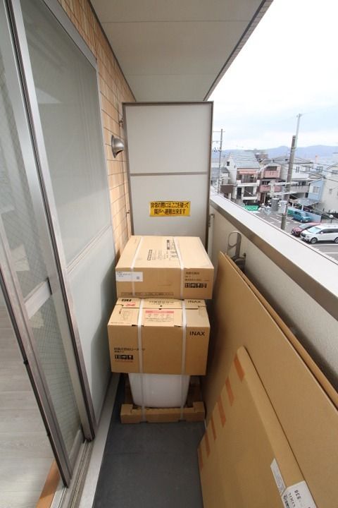 シャンテー中宮Ⅲ ベランダ