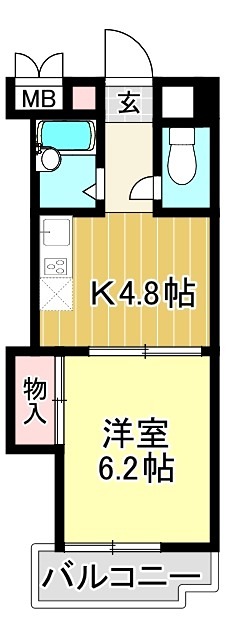 産晃マ－トビル 間取り