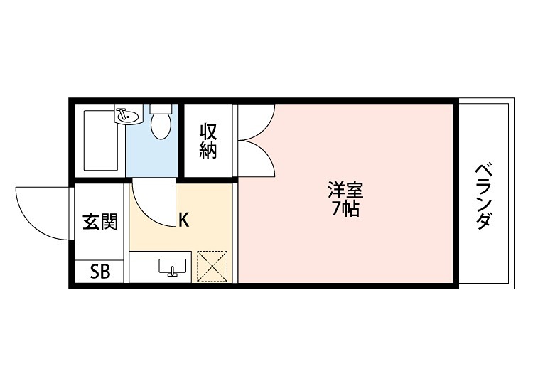 デュエットハイツ 間取り