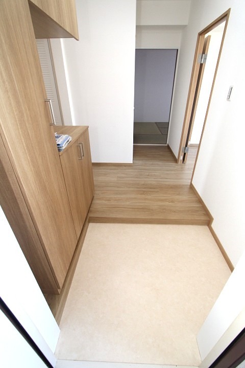 山田池パークハイツ1 玄関
