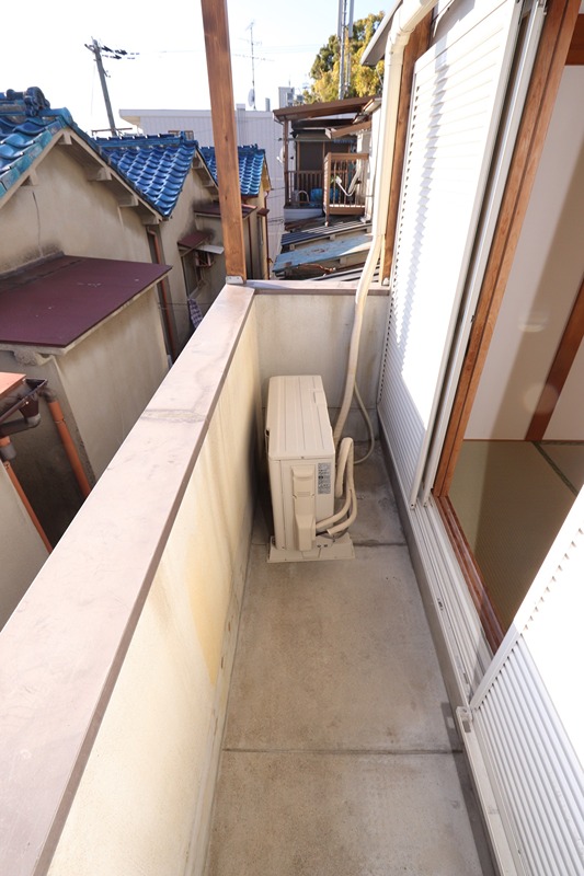 寝屋川市川勝町4-6　賃家 ベランダ