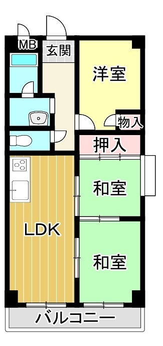 グリーンルーフコート 間取り