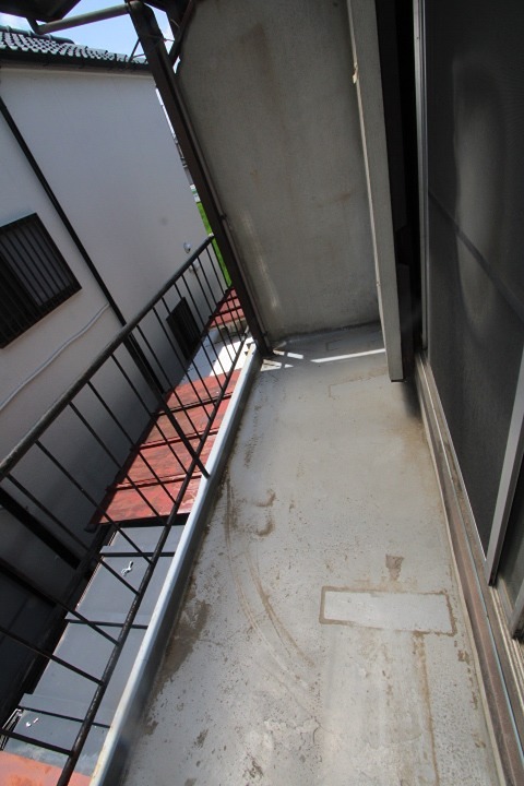 貸家 枚方市東船橋１丁目 ベランダ