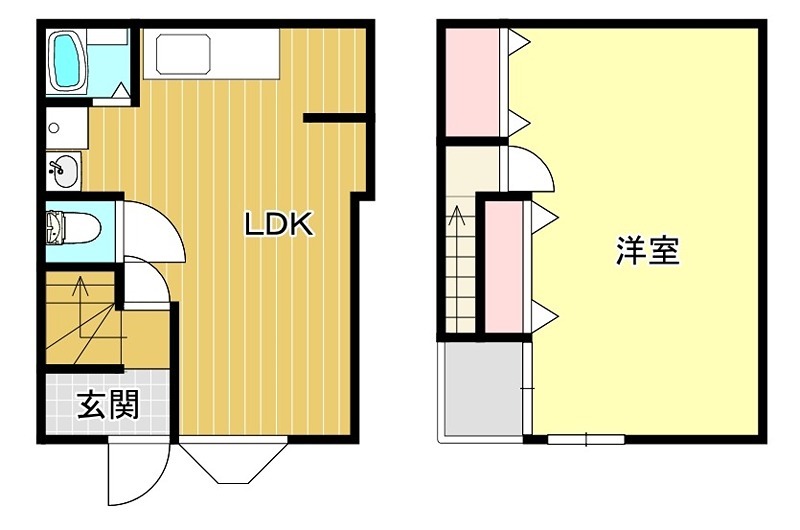 渚南町４６-５戸建 間取り